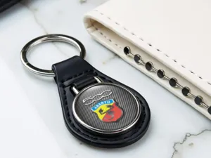 Fiat Abarth Auto Schlüsselkette Edles Metall Maximal Design